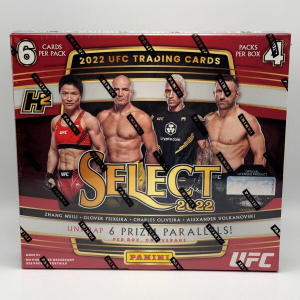 14619-1 2022 Panini Select H2 UFC Hobby Box