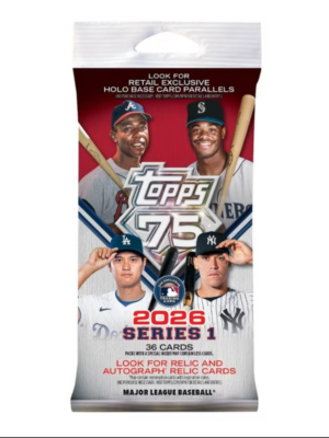 2026 Topps Series 1 Baseball Fat Pack