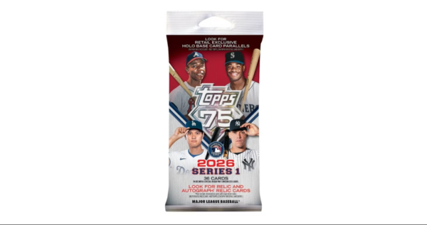 2026 Topps Series 1 Baseball Fat Pack