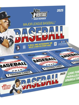 2025 Topps Heritage High Number Baseball Hobby Box