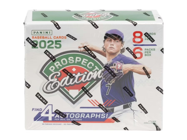 1_28962b1c-c588-41ca-b940-88cd83696459 2025 Panini Prospect Edition Baseball Hobby Box