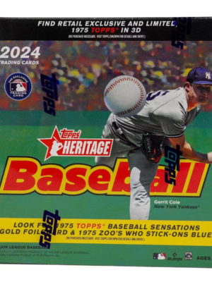 1_5ad9bd40-1dd3-4772-899f-c7a8286654b1 2024 Topps Heritage Baseball Mega Box (Blue Sparkle)