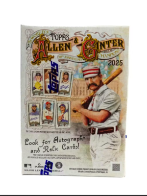 1_9f532793-e614-4002-a192-13aa9ddd67b6 2025 Topps Allen & Ginter Baseball Blaster Box