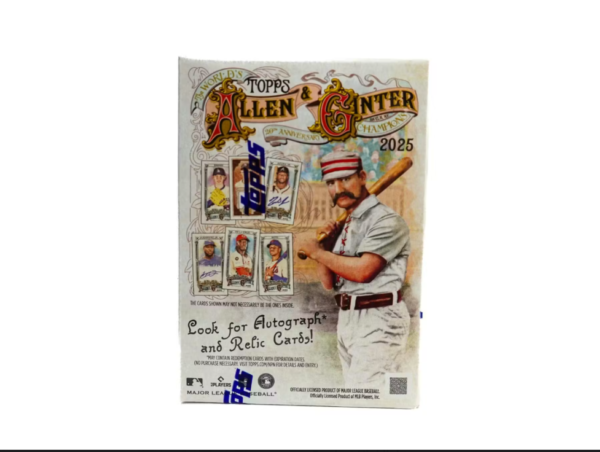 1_9f532793-e614-4002-a192-13aa9ddd67b6 2025 Topps Allen & Ginter Baseball Blaster Box