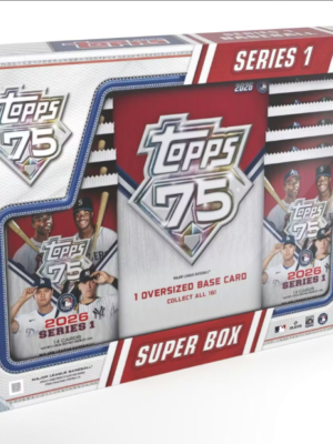 2026 Topps Series 1 Baseball Super Box