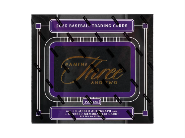 1_fb60fee2-a7bc-49c9-84da-94900ef9b9b8 2025 Panini Three & Two Baseball Hobby Box