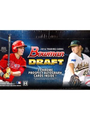 2016 Bowman Draft Baseball Hobby Jumbo Box