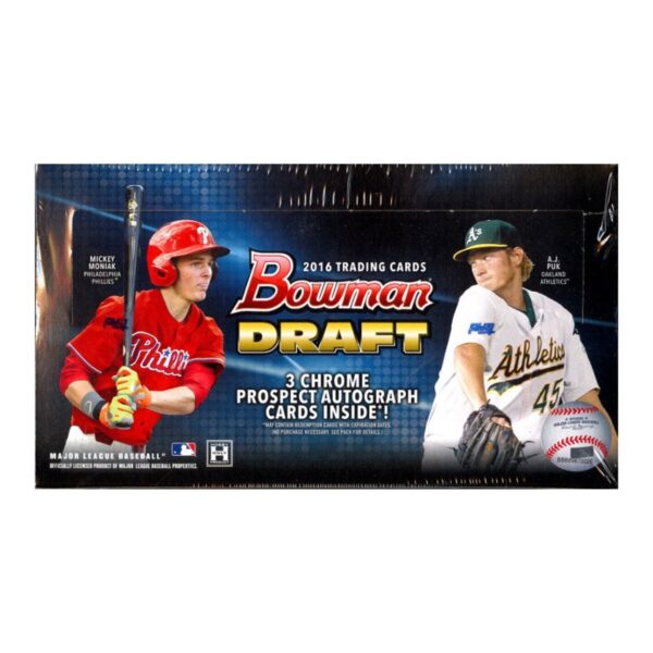 2016BowmanDraftBaseballHobbyJumboBox-3 2016 Bowman Draft Baseball Hobby Jumbo Box