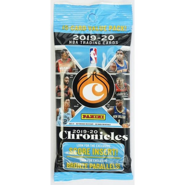 2019_20PaniniChroniclesBasketballFatPack 2019/20 Panini Chronicles Basketball Fat Pack