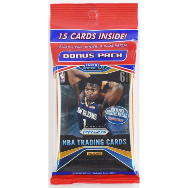 2019_20PaniniPrizmBasketballFatPack 2019/20 Panini Prizm Basketball Fat Pack