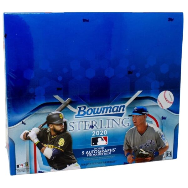 2020BowmanSterlingBaseballHobbyBox_1 2020 Bowman Sterling Baseball Hobby Box