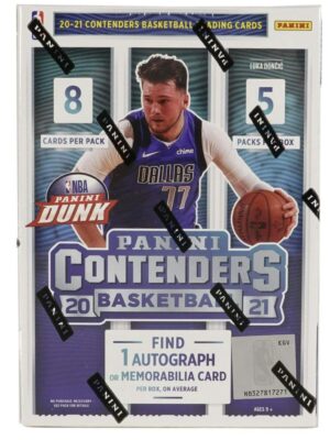 2020_21PaniniContendersBasketballBlasterBox 2020/21 Panini Contenders Basketball Blaster Box