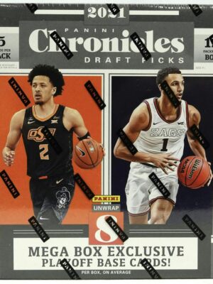 2021_22PaniniChroniclesCollegeBasketballMegaBox-1 2021/22 Panini Chronicles Draft Picks Basketball Mega Box