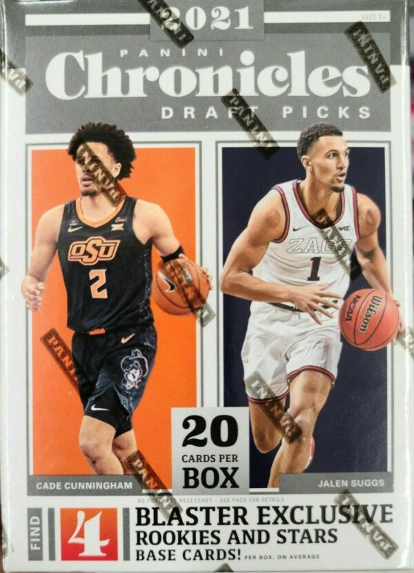 2021_22PaniniChroniclesDraftBasketballBlasterBox 2021/22 Panini Chronicles Draft Picks Basketball Blaster Box