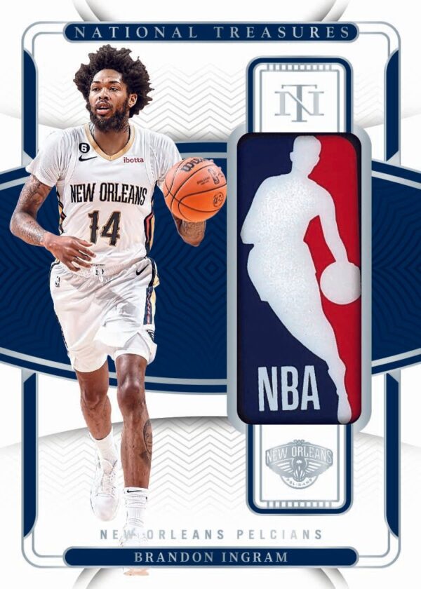 2022-23PaniniNationalTreasuresBasketball-BrandonIngram 2022/23 Panini National Treasures Basketball Hobby Box