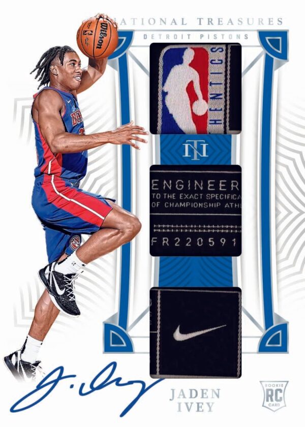 2022-23PaniniNationalTreasuresBasketball-JadenIvey 2022/23 Panini National Treasures Basketball Hobby Box
