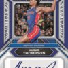 2023-24-Panini-Prizm-Basketball-Cards-Ausar-Thompson-Sensational-Signatures-Blue 2023/24 Panini Prizm Basketball Hobby Box