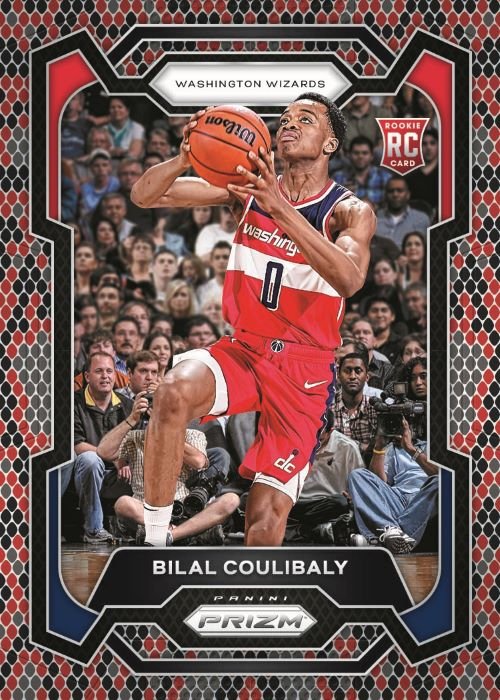 2023-24-Panini-Prizm-Basketball-Cards-Bilal-Coulibaly-Snakeskin 2023/24 Panini Prizm Basketball Hobby Box