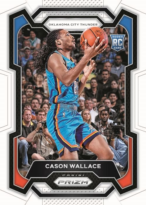 2023-24-Panini-Prizm-Basketball-Cards-Cason-Wallace 2023/24 Panini Prizm Basketball Hobby Box
