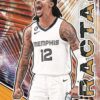 2023-24-Panini-Prizm-Basketball-Cards-Ja-Morant-Fractal-Gold 2023/24 Panini Prizm Basketball Hobby Box