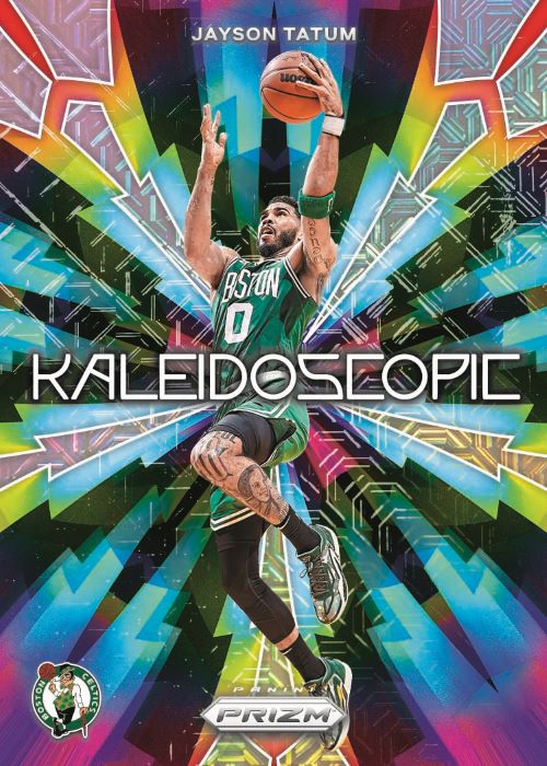 2023-24-Panini-Prizm-Basketball-Cards-Jayson-Tatum-Kaleidoscopic-Prizm-Mojo 2023/24 Panini Prizm Basketball Hobby Box