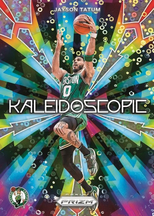 2023-24-Panini-Prizm-Fast-Break-Basketball-Cards-Jayson-Tatum-Kaleidoscopic 2023/24 Panini Prizm Basketball Fast Break Box