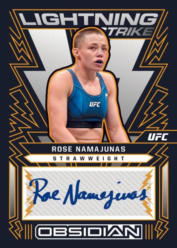 2023PaniniChroniclesUFC-RoseNamajunas 2023 Panini Chronicles UFC Hobby Box