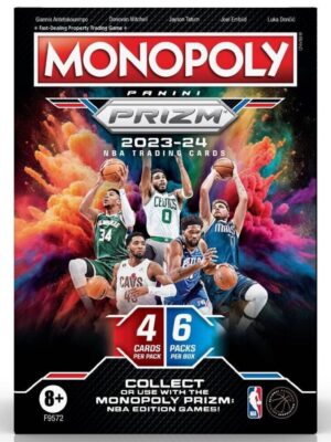 2023_24PaniniPrizmMonopoly_2 2023/24 Monopoly Prizm NBA Basketball Blaster Box