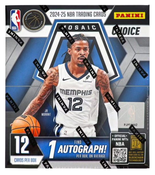 2024-25_Panini_Mosaic_Choice_NBA_Hobby_Box 2024-25 Panini Mosaic Choice NBA Hobby Box