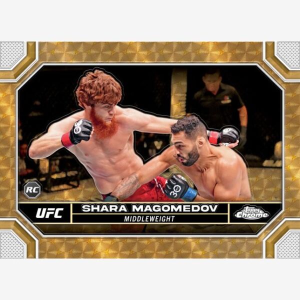 2024-Topps-Chrome-UFC-Cards-Shara-Magomedov 2024 Topps Chrome UFC Hobby Box