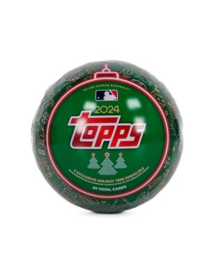 2024-topps-holiday-baseball-tin-877575 2024 Topps Holiday Baseball Tin