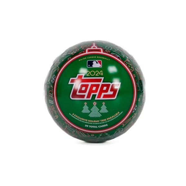 2024-topps-holiday-baseball-tin-877575 2024 Topps Holiday Baseball Tin