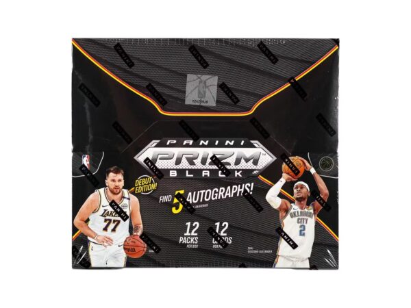 202425_Panini_Prizm_Black_Basketball_Hobby_box 2024/25 Panini Prizm Black Basketball Hobby