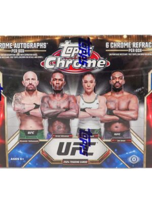 2024ToppsChromeUFCBreakersDelightBox 2024 Topps Chrome UFC Breakers Delight Box