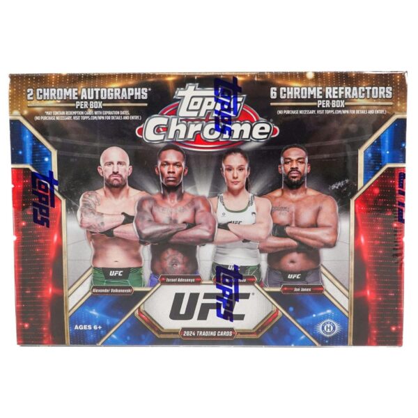 2024ToppsChromeUFCBreakersDelightBox 2024 Topps Chrome UFC Breakers Delight Box