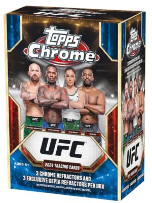 2024ToppsUFCChromeBlaster_5 2024 Topps Chrome UFC Blaster Box