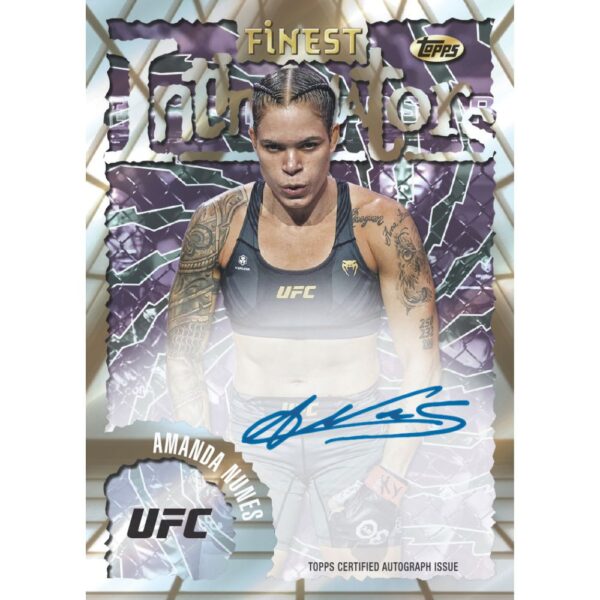 2024_Topps_Finest_UFC_Cards-Amanda_Nunes 2024 Topps Finest UFC Hobby Box