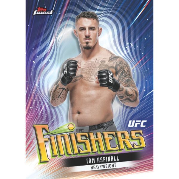 2024_Topps_Finest_UFC_Cards-Tom_Aspinall 2024 Topps Finest UFC Hobby Box