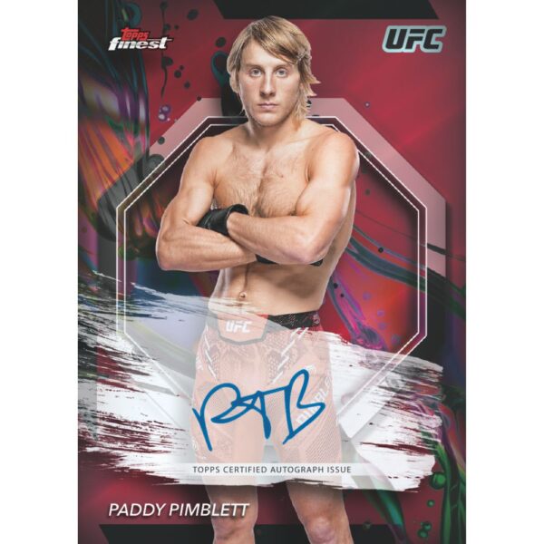 2024_Topps_Finest_UfC_Cards-Paddy_Pimblett 2024 Topps Finest UFC Hobby Box