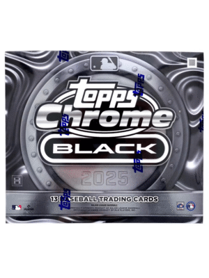 2025 Topps Chrome Black Baseball Hobby Box