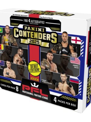 2025 Panini Contenders PFL Professional Fighters League Hobby Box