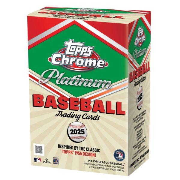 2025 Topps Chrome Platinum Baseball Blaster Box