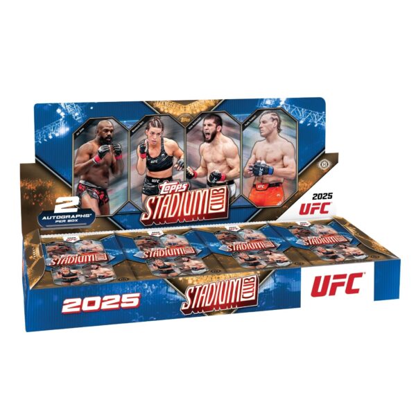 2025ToppsUFCStadiumClubHobbyBox 2025 Topps Stadium Club UFC Hobby Box