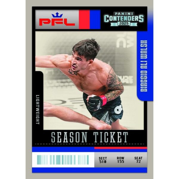 2025_Panini_Contenders_PFL_Cards-Biaggio_Ali_Walsh 2025 Panini Contenders PFL Professional Fighters League Hobby Box