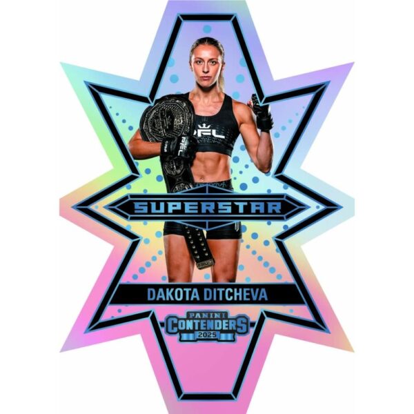 2025_Panini_Contenders_PFL_Cards-Dakota_Ditcheva 2025 Panini Contenders PFL Professional Fighters League Hobby Box
