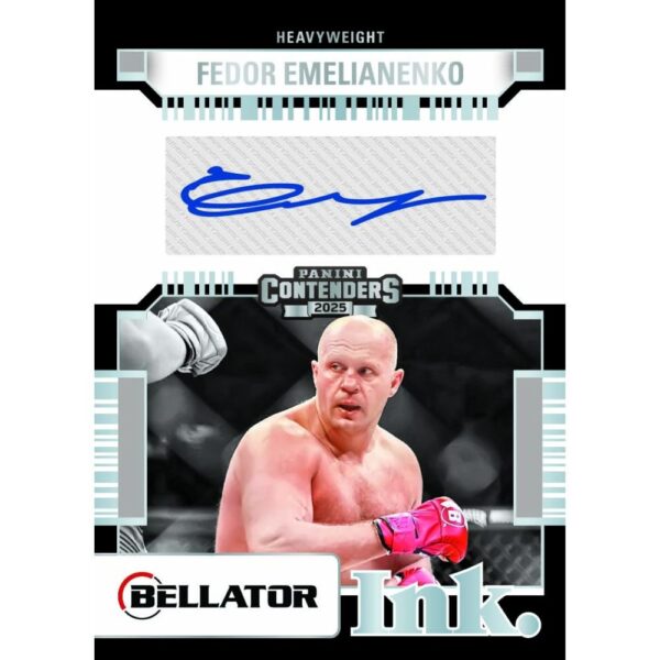 2025_Panini_Contenders_PFL_Cards-Fedor_Emelianenko 2025 Panini Contenders PFL Professional Fighters League Hobby Box