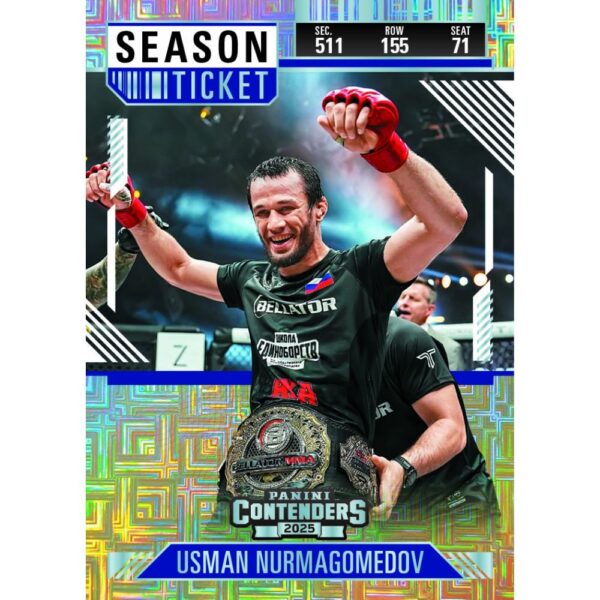 2025_Panini_Contenders_PFL_Cards-Usman_Nurmagomedov 2025 Panini Contenders PFL Professional Fighters League Hobby Box