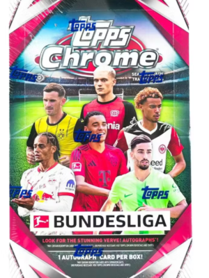 2024-25 Topps Chrome Bundesliga Hobby Box
