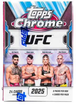 2025_Topps_Chrome_UFC_Value_Box 2025 Topps Chrome UFC Value Box