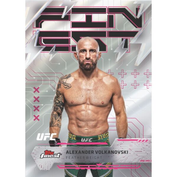 2025_Topps_Finest_UFC_Cards-Alexander_Volkanovski 2025 Topps Finest UFC Hobby Box